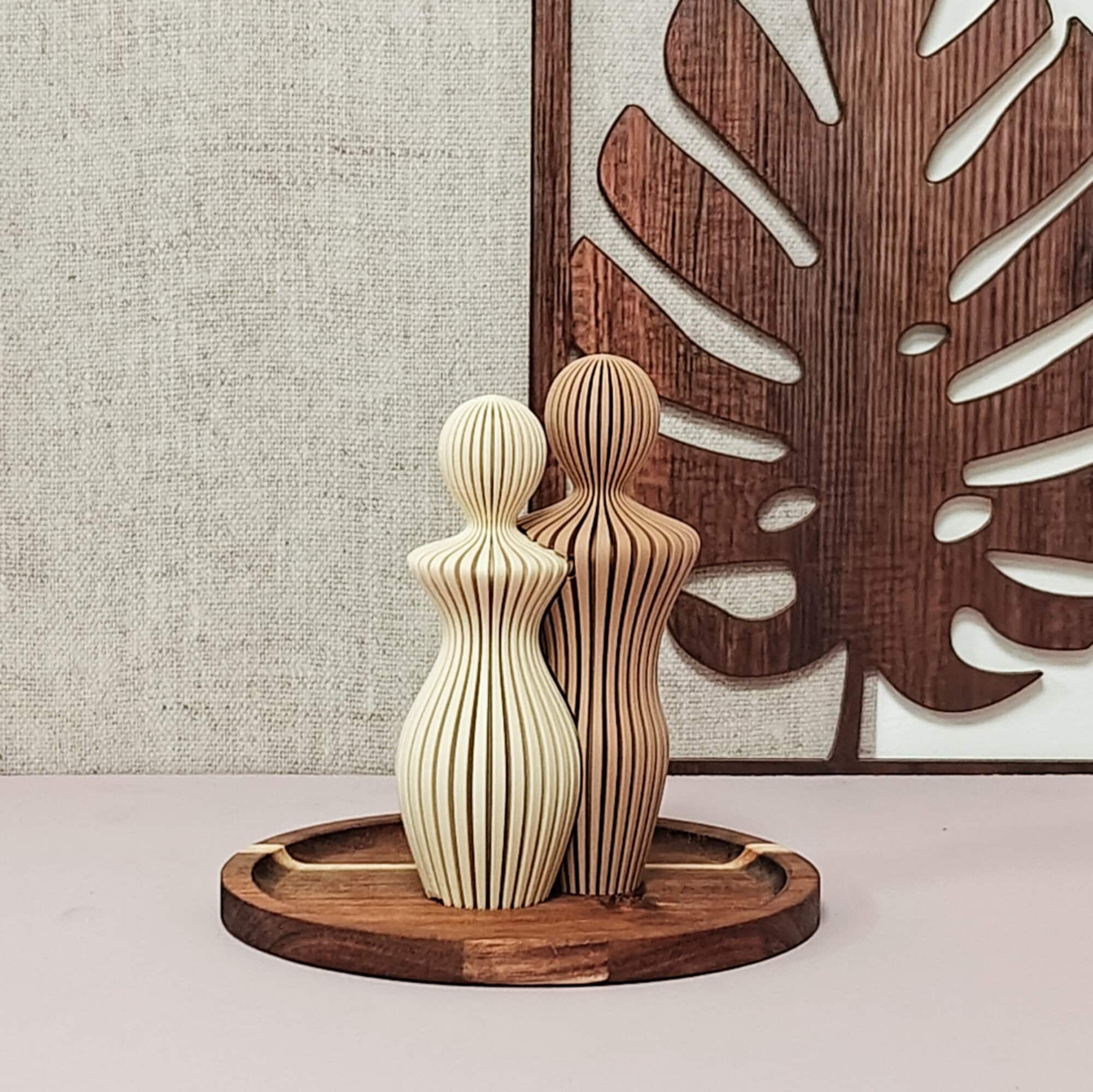 Love Couple Statue - Afbeelding 4